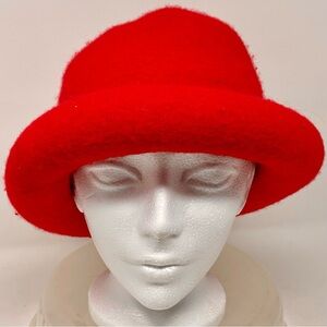 Principles 100% Wool Red Women's Hat